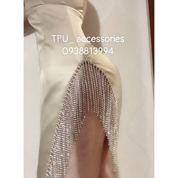 Dây xoàn trang trí , dây đá kết , giọt tua rua, giọt nước