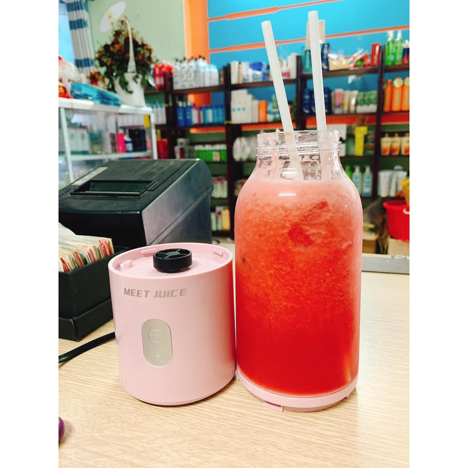 Máy xay sinh tố mini MEET JUICE - máy xay sinh tố mini cầm tay