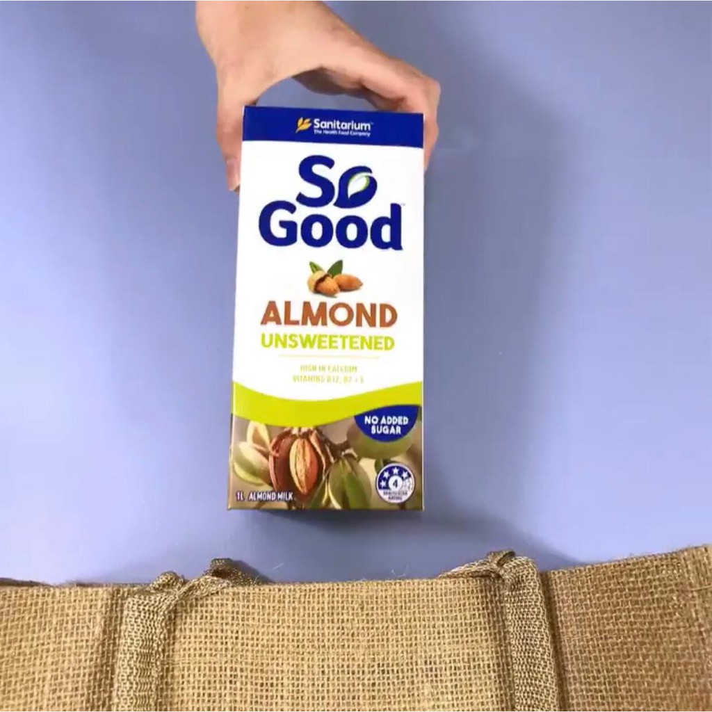 Sữa hạt hạnh nhân So Good 1L
