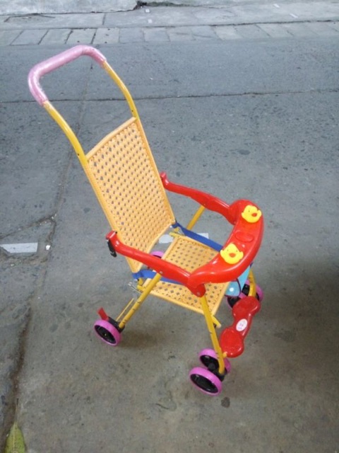 Xe mây gấp#xe mây