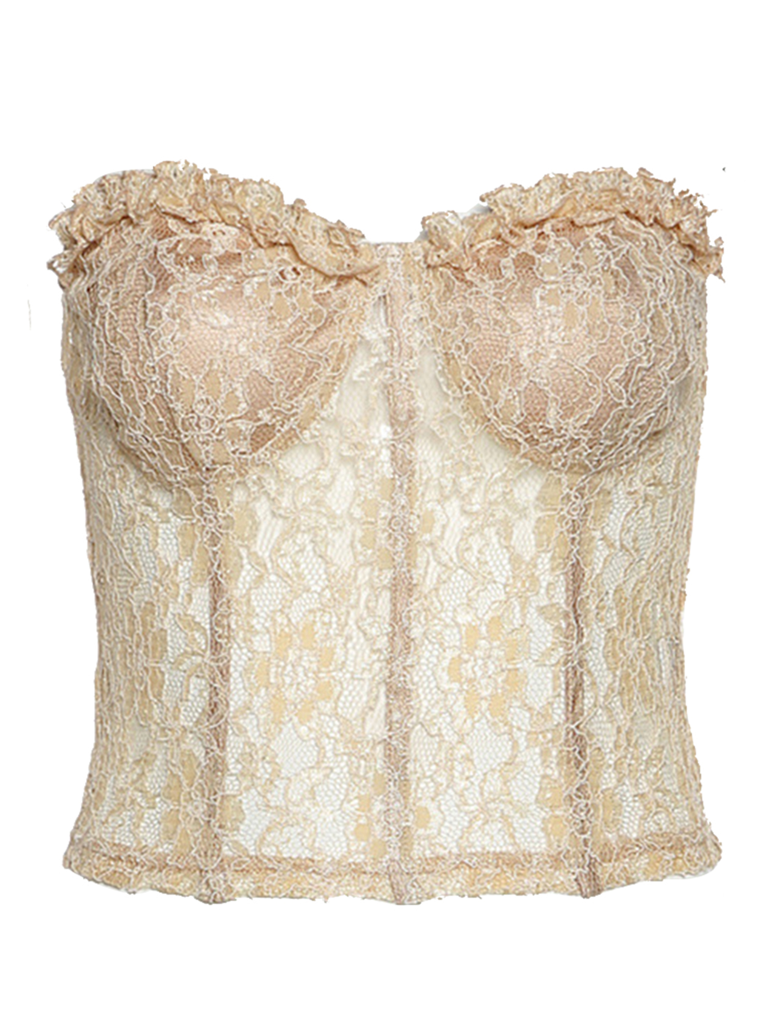 [Mã FAMAYWA giảm 10K đơn 50K] Áo Ống Phối Ren Lưới Xuyên Thấu Gợi Cảm Cho Nữ | BigBuy360 - bigbuy360.vn