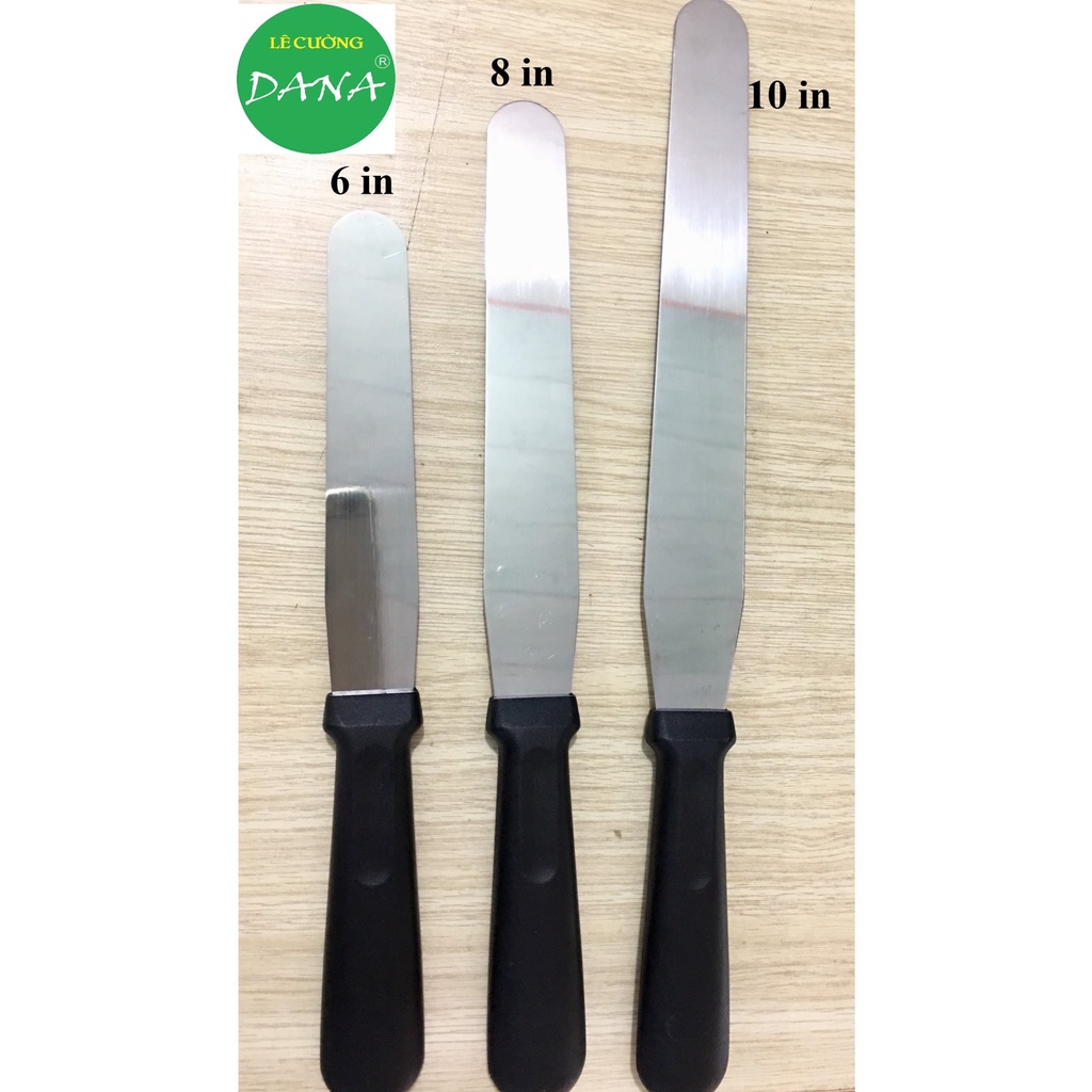 Dao chét bánh, chà láng cong / thẳng 6in - 10in