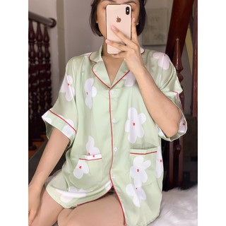 Đồ bộ mặc nhà - 100% lụa satin cao cấp [Ảnh thật chụp từ shop]
