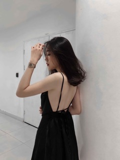 Đầm lụa Slin