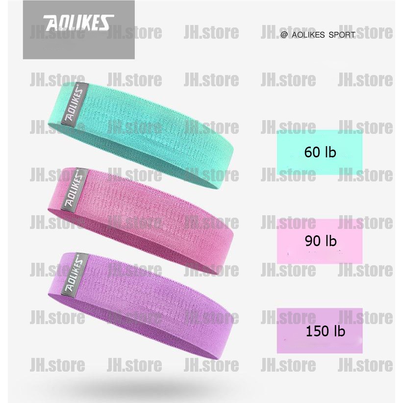 🍑ĐỘ MÔNG🍑Dây Band Đàn Hồi Kháng Lực Tập Mông Đùi-Chính hãng Aolikes