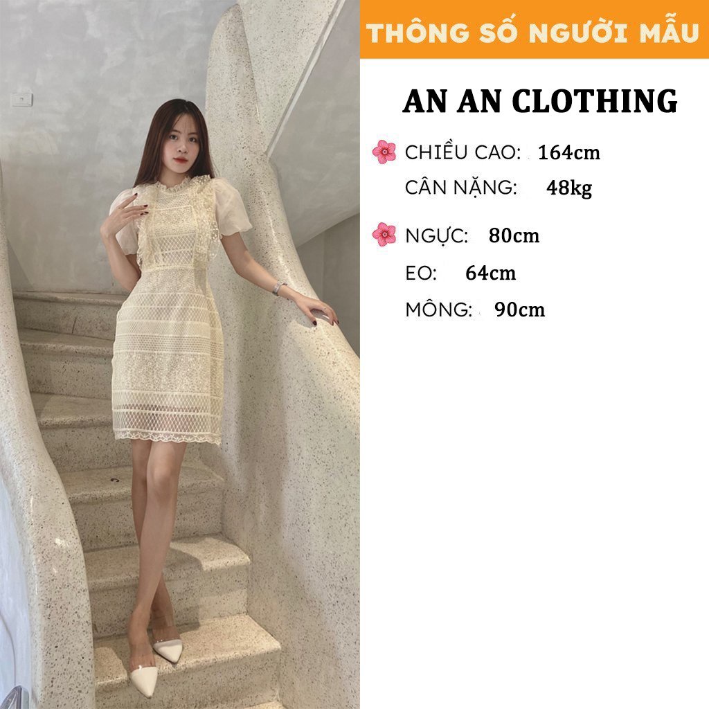 Đầm Công Sở Thiết Kế Cao Cấp, Đầm Dự Tiệc Sang Chảnh Chất Vải Đẹp Thoáng Mát - Anan Clothing