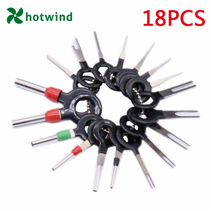 Set 18 dụng cụ tháo đầu cuối dây điện xe hơi chuyên dụng