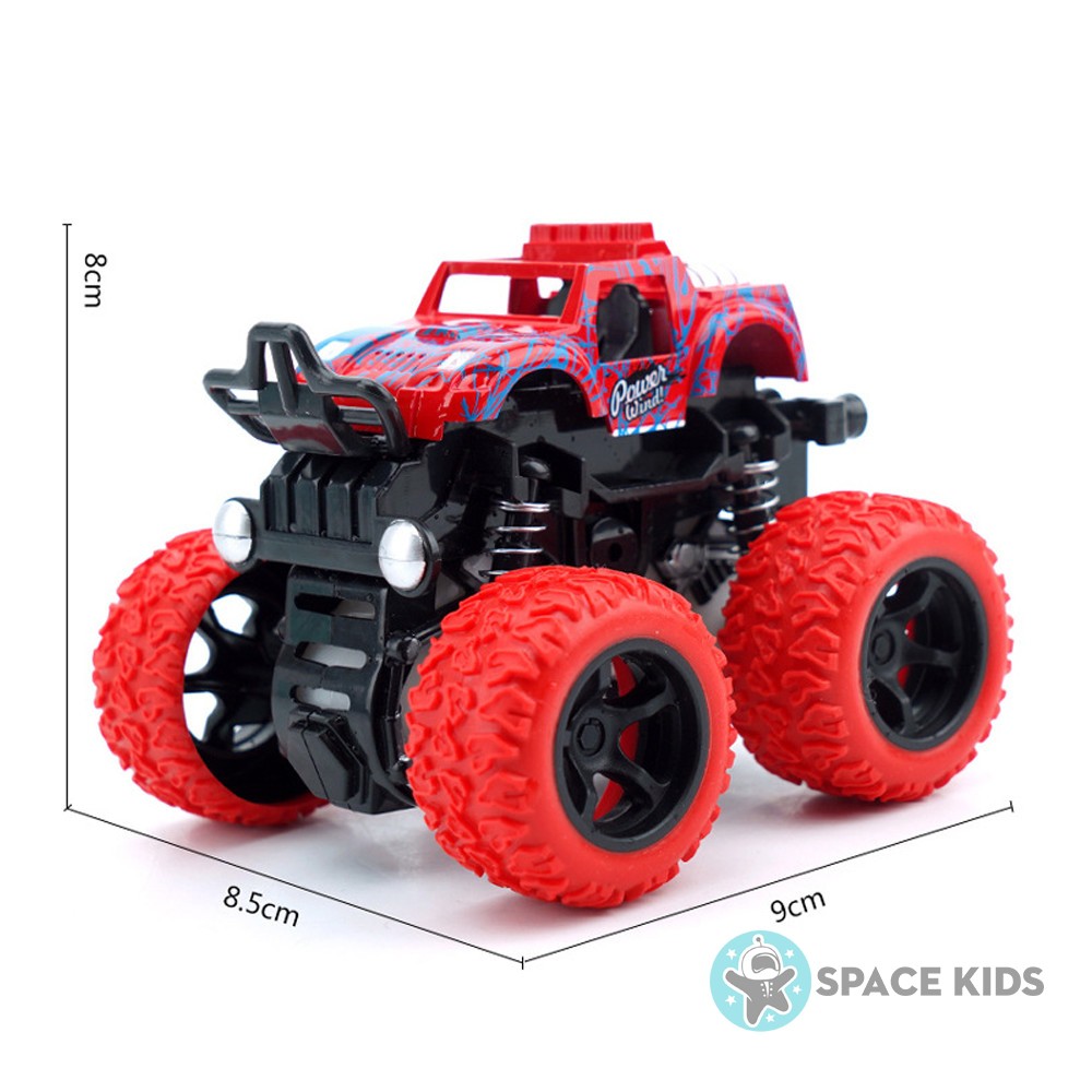 Đồ chơi cho bé Xe ô tô địa hình quán tính loại bánh to chạy đà Buggy, xe trớn địa hình Space Kids toys