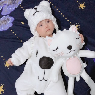 Combo body gấu + mũ gấu