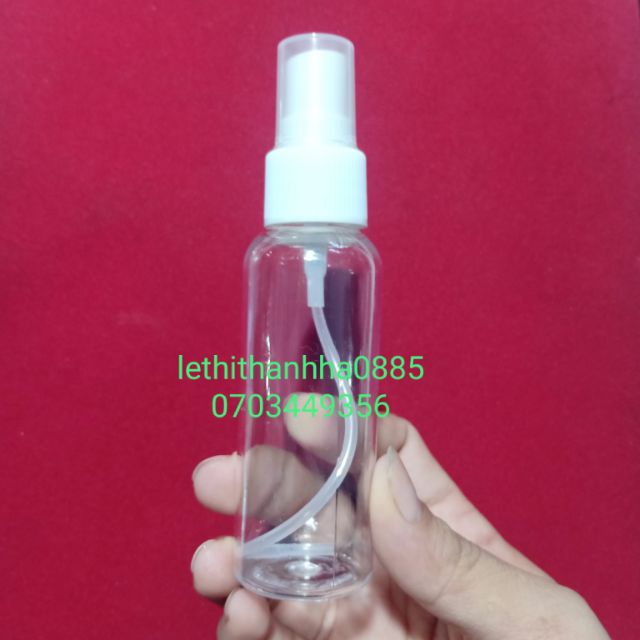 Combo 60 chai nhựa phun sương 50ml