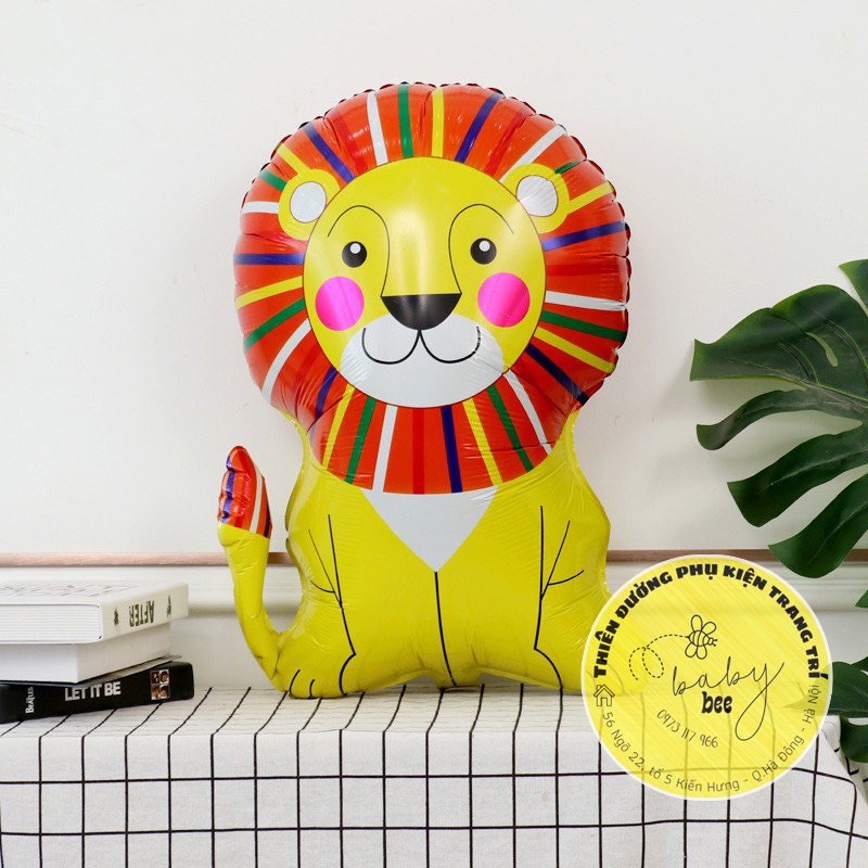 Bóng trang trí con thú và rạp thú size đại sinh nhật Baby bee