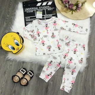 Combo 5 bộ carter borip dài tay cho bé trai bé gái