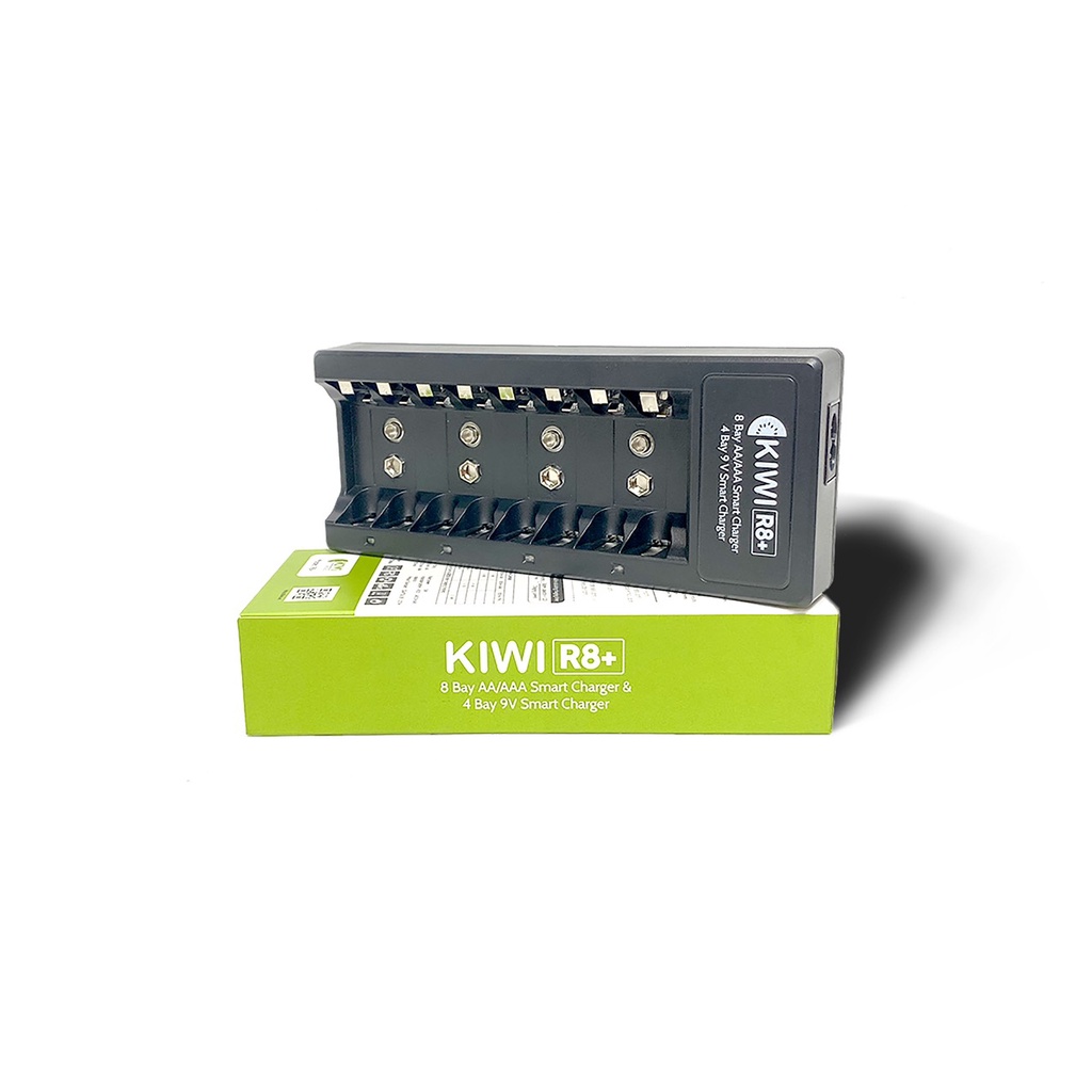 Bộ sạc pin KIWI R8+   - Hàng chính hãng