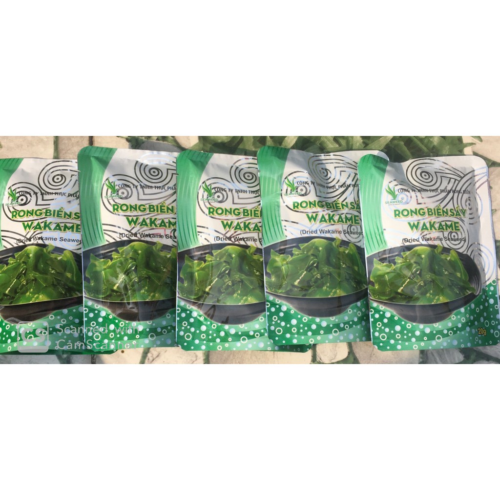Rong Biển sấy Wakame 20g