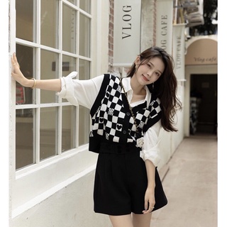ÁO GILE SỌC CARO TIM HOT TREND TIKTOK kèm ảnh thật cuối