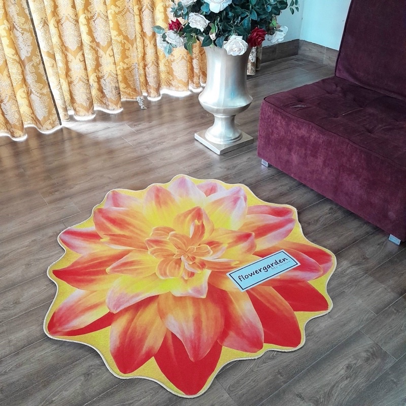 Thảm trải sàn trang trí phòng khách, phòng ngủ, derco chụp hình- Kanta store