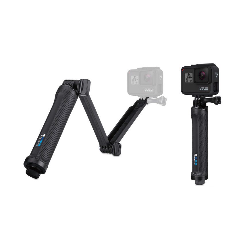 Gậy 3 khúc gắn Gopro | Gopro 3 Way Grip - Arm - Tripod | Chính Hãng