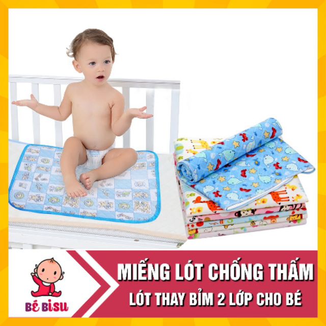 Chiếu lót thay đồ chống thấm cho Bé