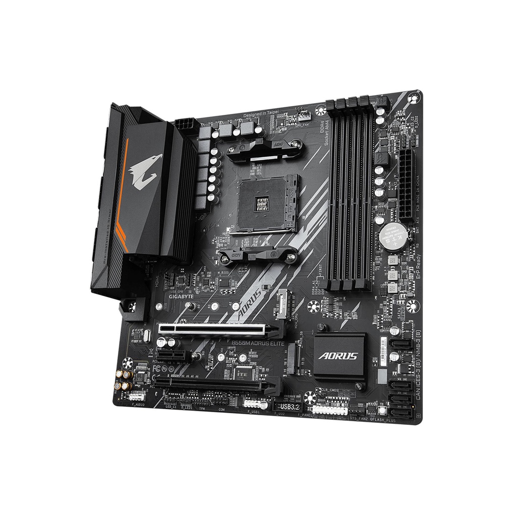 Mainboard bo mạch chủ Gigabyte B550M Aorus Elite (AM4, 4xDDR4, mATX) new chính hãng