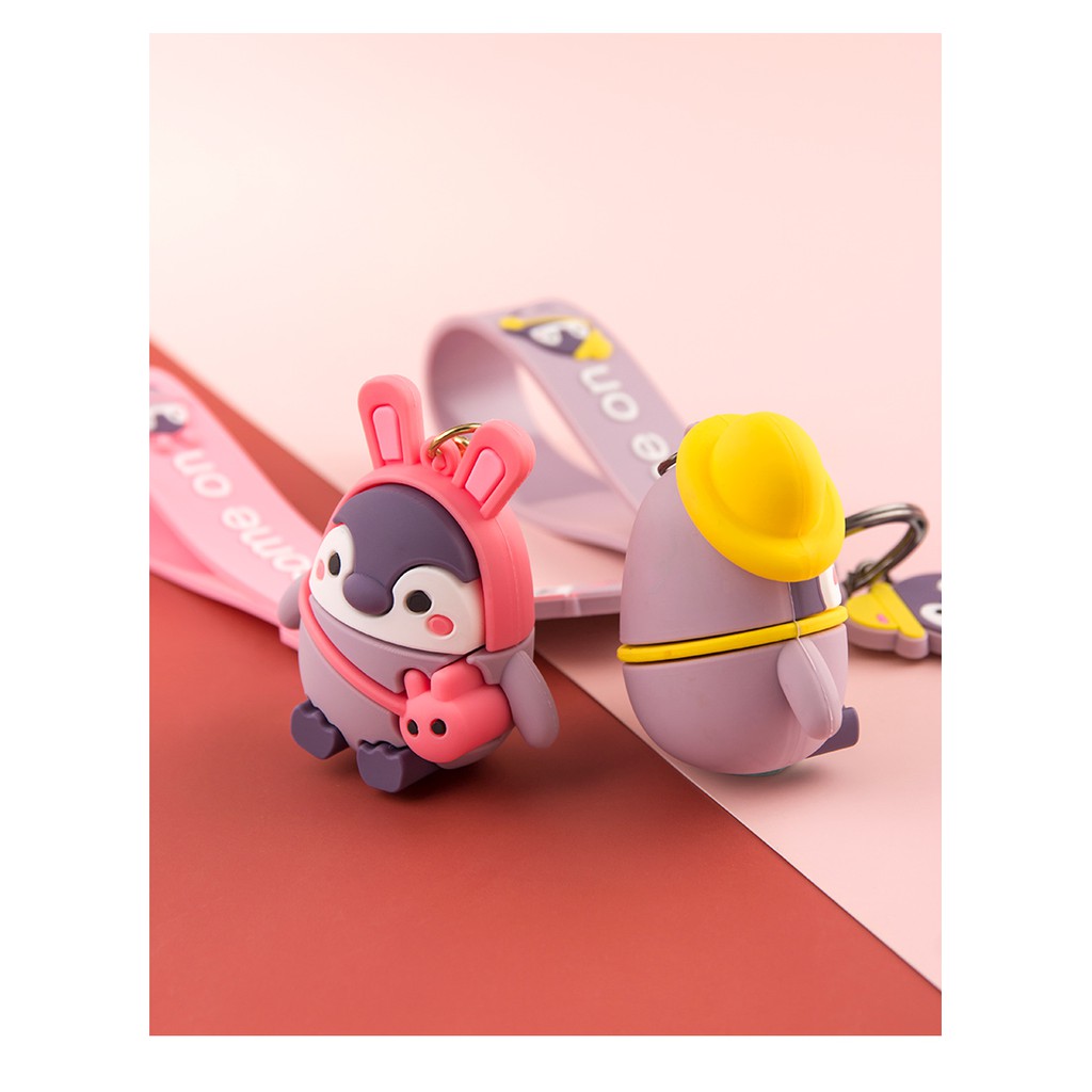 [Quà tặng ý nghĩa] Móc Chìa Khoá Móc Khóa Tạo Hình Chim Cánh Cụt Dễ Thương Cho Cặp Đôi KH30