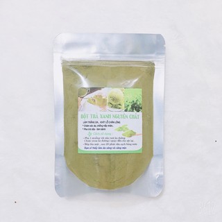 Bột trà xanh đắp mặt nguyên chất 100GR
