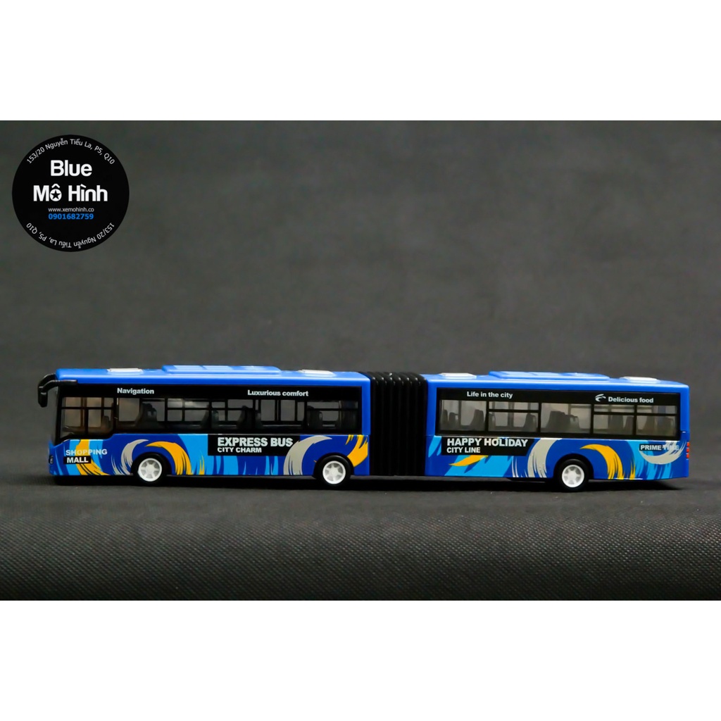 Blue mô hình | Mô hình xe Bus Express nối dài