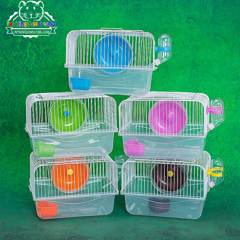 Lồng mini hamster trong suốt