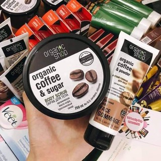 Tẩy Da Chết Cafe ORGANIC COFFEE & SUGAR BODY SCRUB