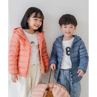 Áo Phao Lông Vũ W1999 Siêu Nhẹ Cho Bé Trai & Bé Gái