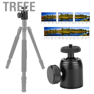 Treee K26 360° Rotatable Mini Tripod Monopod Panoramic Ball Head 1/4 Inch for Camera