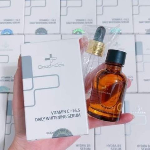 Serum Dưỡng Trắng Sáng Da GoodnDoc Vitamin C 16.5 Daily Whitening 30ml  Giảm Thâm Nám Sạm Da Chống Lão Hóa | BigBuy360 - bigbuy360.vn