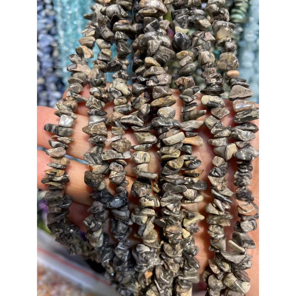 DIY Irregular Chips stone beads With Hole 5-7mm for Making accessories