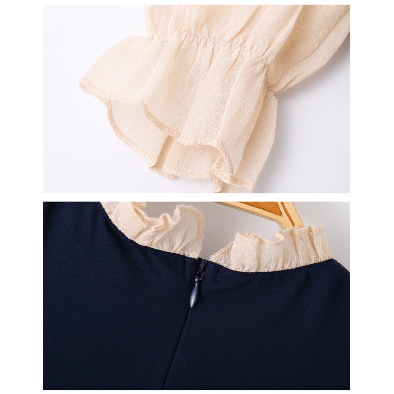 Váy đầm thu đông cho bé gái lớn size đại  - kèm ảnh thật