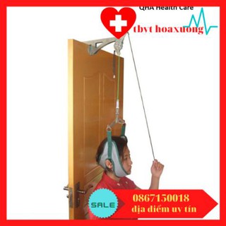 Dụng Cụ Kéo Giãn Cột Sống Cổ Thoát Vị Đĩa Đệm Cột Sống Cổ - Đai Treo Cổ