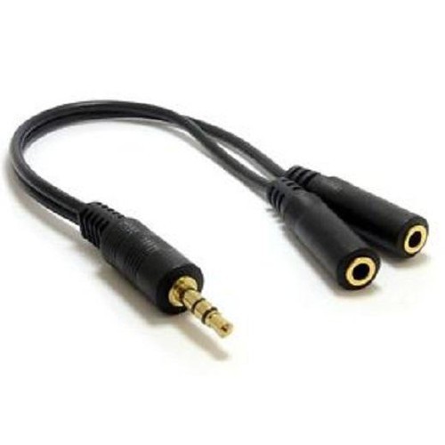 Dây chia audio 1 cổng ra 2 cổng 3.5mm I Dây chia loa 3.5mm I Audio 3.5mm Spliter Cable