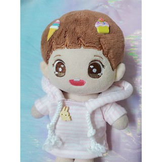 [Có sẵn - Outfit Doll] Yếm Váy Hoodies Kẹo Ngọt Cho Doll 20cm