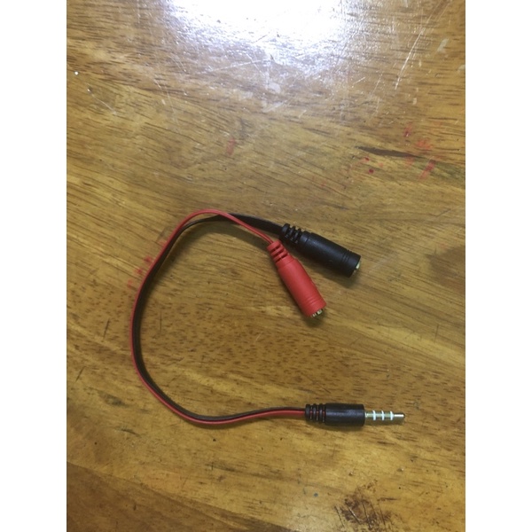 Jack chia audio 1 ra 2 có MIC và Phone