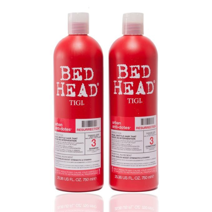 [Hàng Nhập Khẩu] Cặp dầu gội xả BED HEAD TIGI URBAN ANTIDOTES Resurrection 750ml - Tigi do