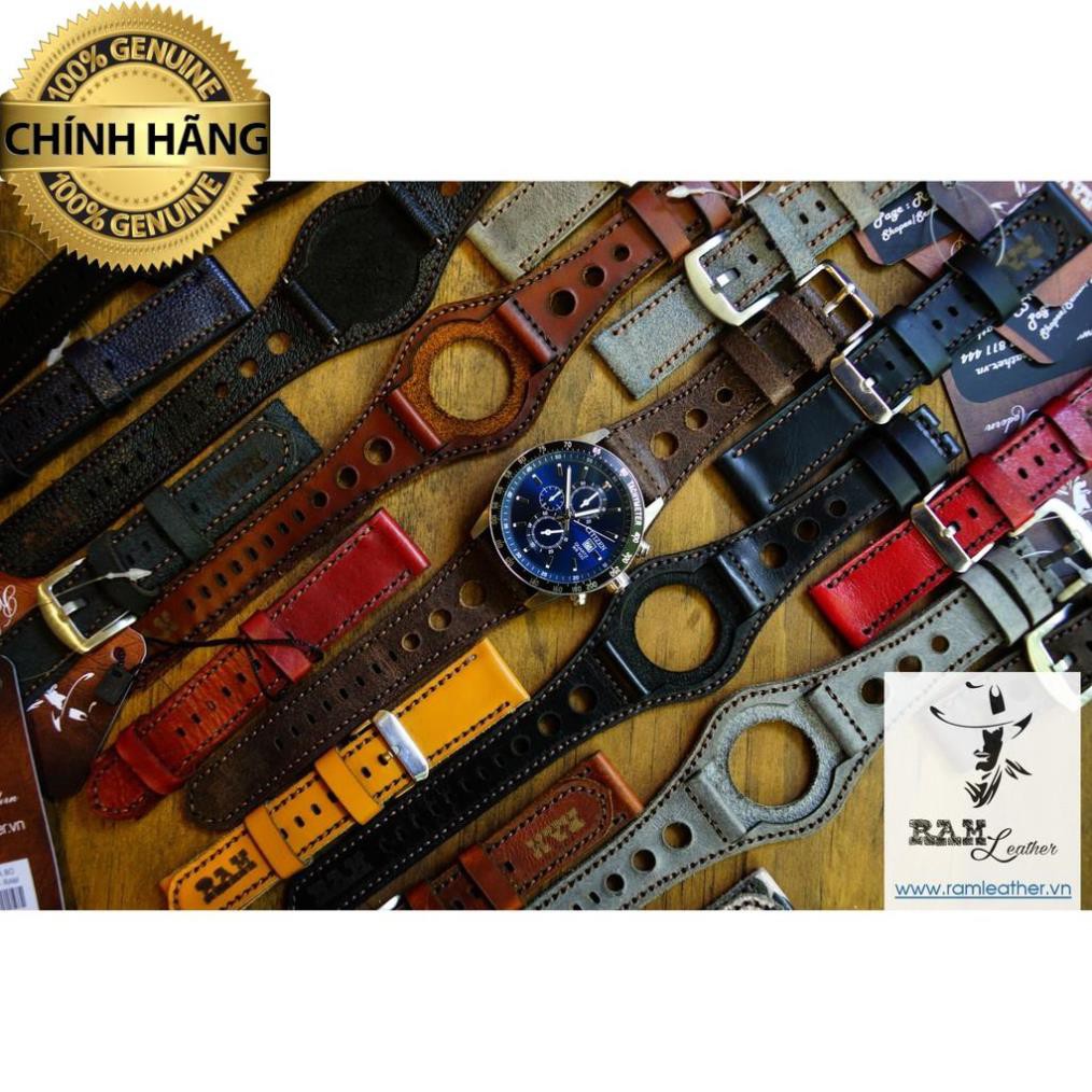 TỔNG HỢP DÂY ĐỒNG HỒ CITIZEN DA BÒ THẬT - CHÍNH HÃNG RAM LEATHER - P2 .