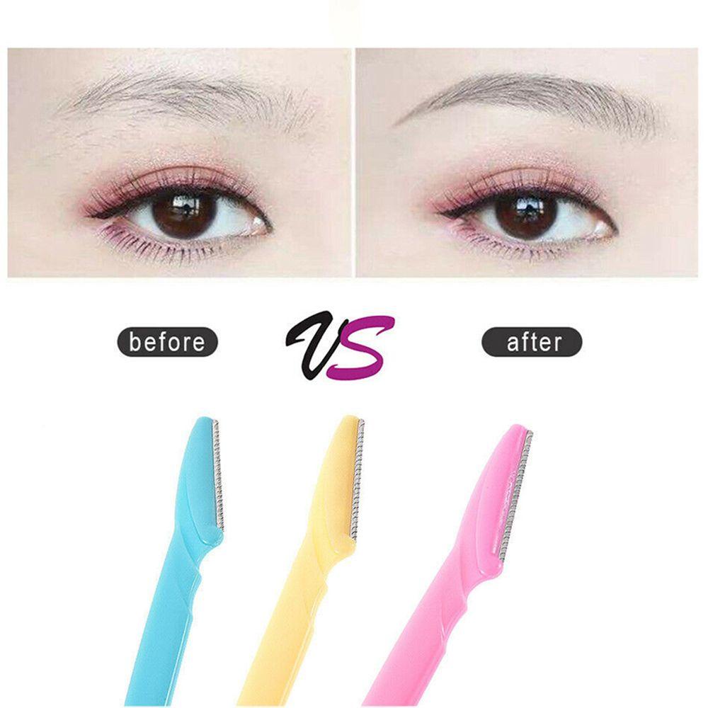 Dụng Cụ Tỉa Lông Mày Bằng Thép Không Gỉ Nhỏ Gọn Tiện Lợi