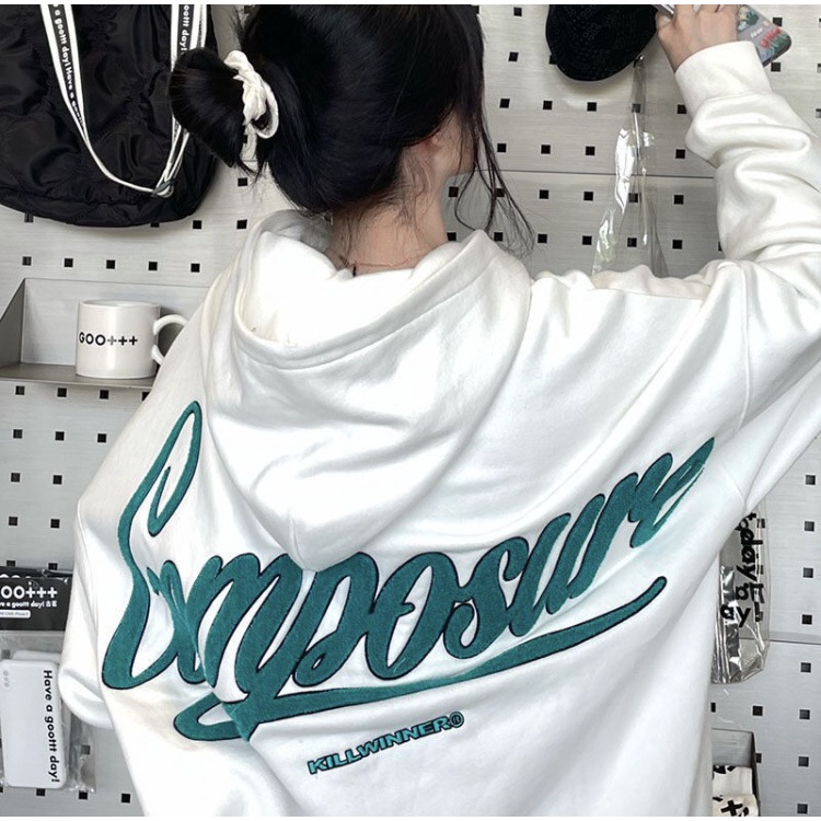 ÁO HOODIE NỮ, ÁO NỈ HOODIE IN CHỮ CAMBOSME, CHẤT VẢI MÁT MỀM, ÁO CHUẨN FORM RỘNG. PHÙ HỢP CHO NHỮNG BẠN DƯỚI 60KG