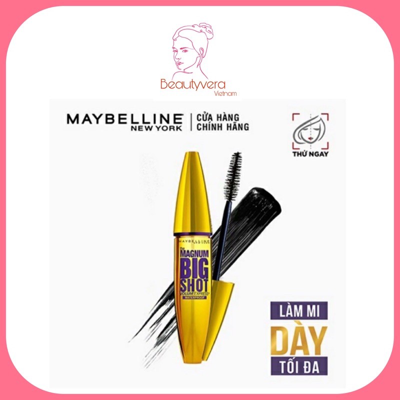 Mascara Dày Mi Cực Đại Maybelline New York The Magnum Big Shot