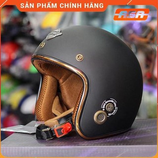 Mũ bảo hiểm 3/4 Napoli Harley Cao cấp - Nón bảo hiểm Napoli chính hãng nhiều màu - ASA HELMETS
