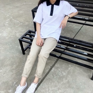 quần basic kaki