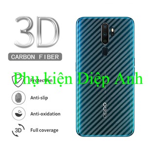 Oppo A5 2020 / A9 2020 | Miếng dán lưng carbon