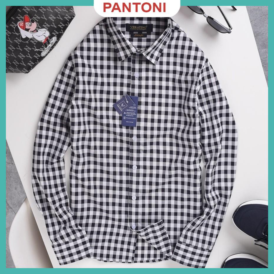 Áo sơ mi nam dài tay gấp hộp Kẻ Ca Rô Vuông cao cấp, chất vải cotton mịn phong cách công sở(SMKV)