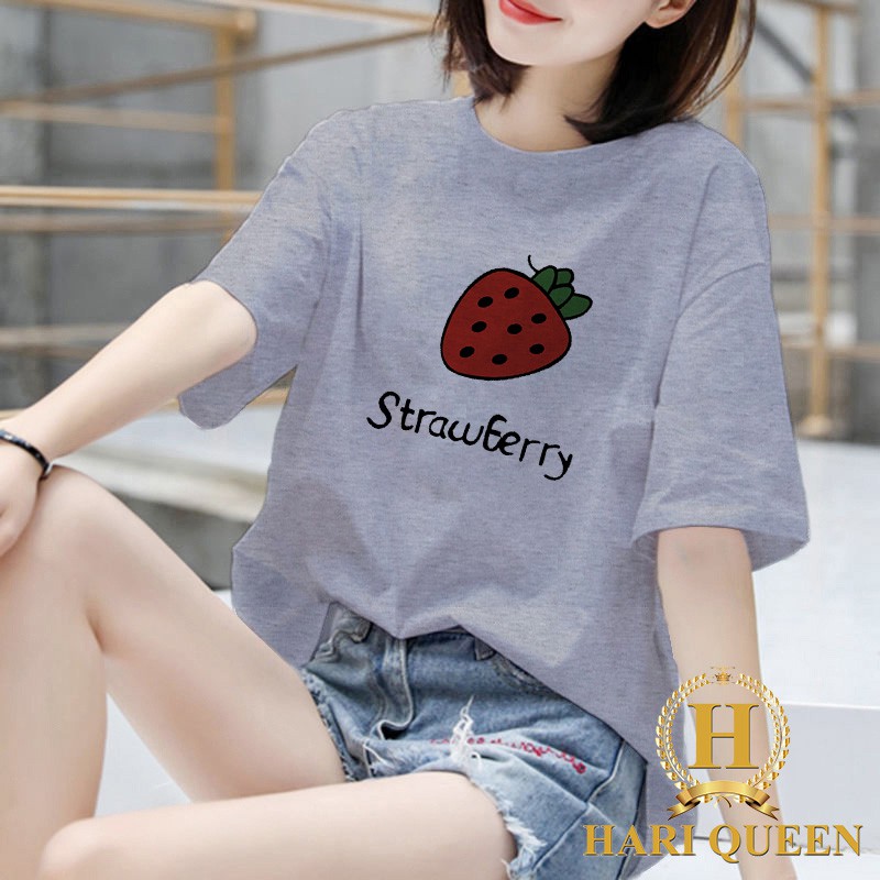 Áo phông quả dâu tây Straw HARI0520