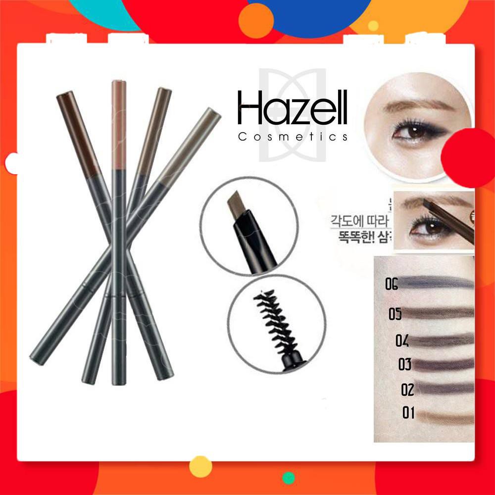 Chì Kẻ Mày 2 Đầu The Face Designing Eyebrow Pencil [ có sẵn]