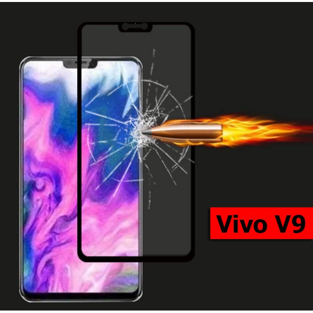 [Freeship toàn quốc từ 50k] Kính cường lực full màn hình 5D Vivo V9