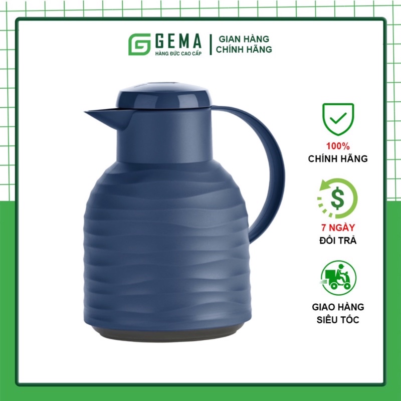 Bình giữ nhiệt, ấm giữ nhiệt, bình đựng nước EMSA SAMBA WAVE 1L – Made in Germany